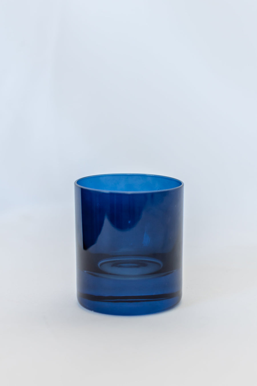 Colored Rocks Glass - Set of 6 {Midnight Blue}.