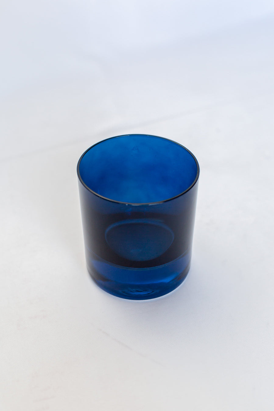 Colored Rocks Glass - Set of 6 {Midnight Blue}.